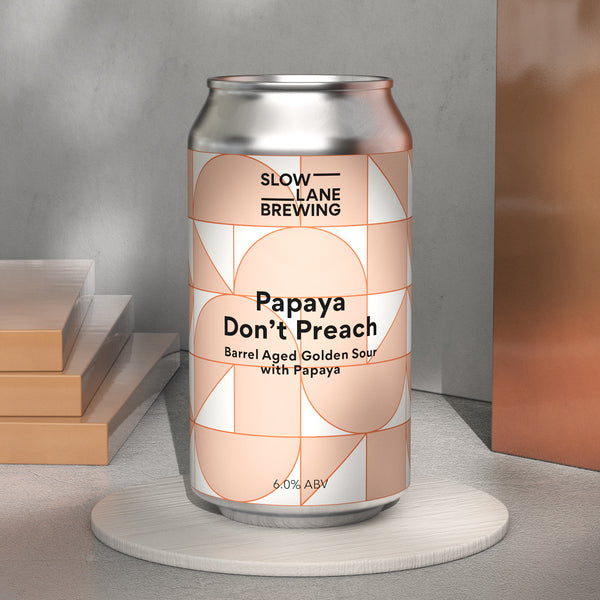 Papaya Don’t Preach - Barrel Aged Golden Sour with Papaya 6%