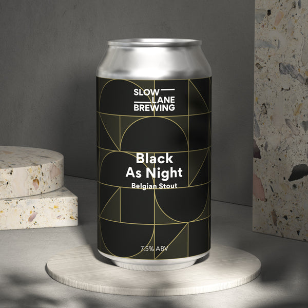 Black as Night - Belgian Stout 7.5%