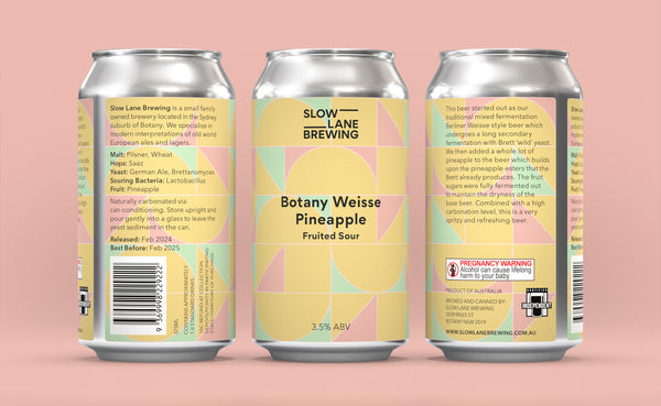 Botany Weisse Pineapple - Fruited Sour 3.5%