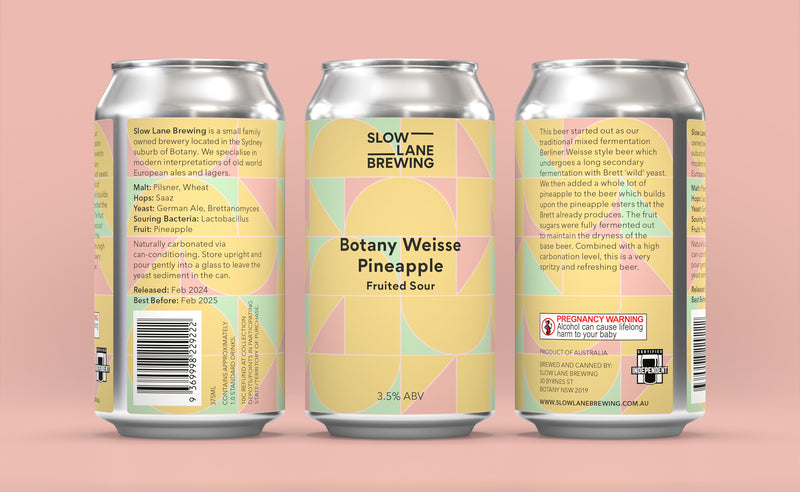 Botany Weisse Pineapple - Fruited Sour 3.5%