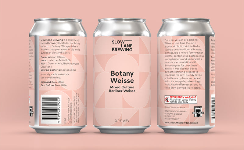 Botany Weisse - Mixed Culture Berliner Weisse 3%