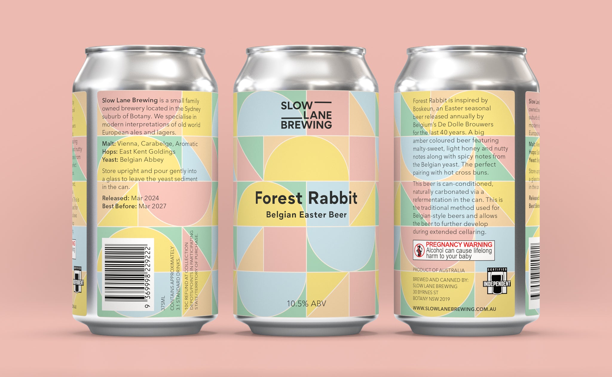 Forest Rabbit - Belgian Easter Beer 10.5% – Slow Lane Brewing