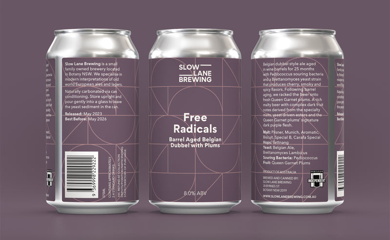 Free Radicals - BA Sour Belgian Dubbel with Plums 8%