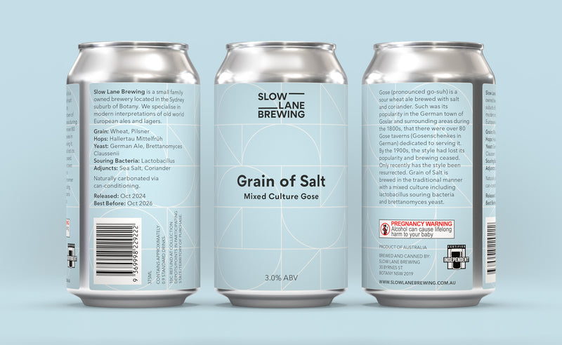 Grain of Salt - Mixed Culture Gose 3%