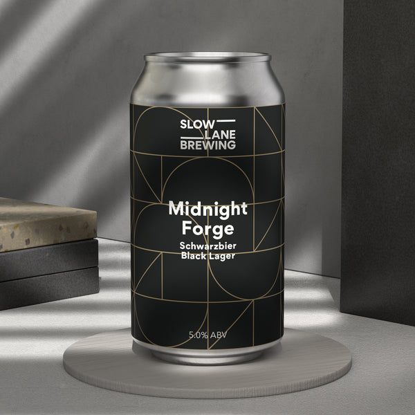 Midnight Forge - Schwarzbier Black Lager 5%