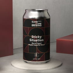 Sticky Situation - Barrel Aged Maple Imperial Stout 12%