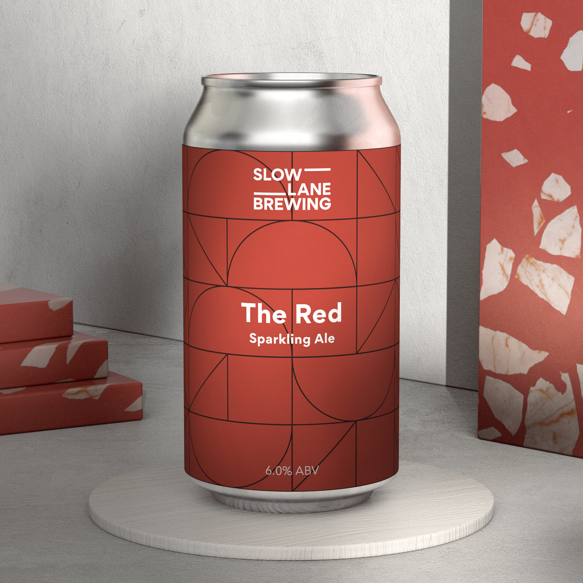 The Red - Sparkling Ale 6% – Slow Lane Brewing