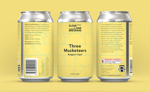 Three Musketeers - Belgian Tripel 9%