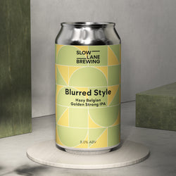 Blurred Style - Hazy Belgian Golden Strong IPA
