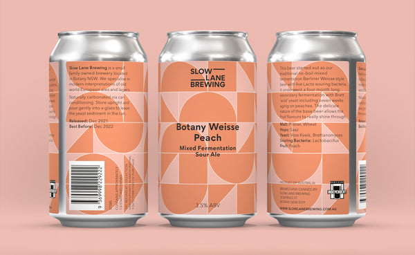 Botany Weisse Peach - Mixed Fermentation Sour Ale