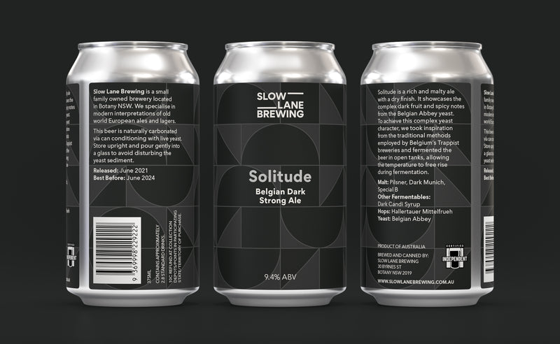 Solitude - Belgian Dark Strong Ale 9.4%