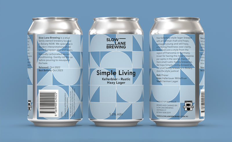Simple Living - Kellerbier Rustic Hazy Lager 5%