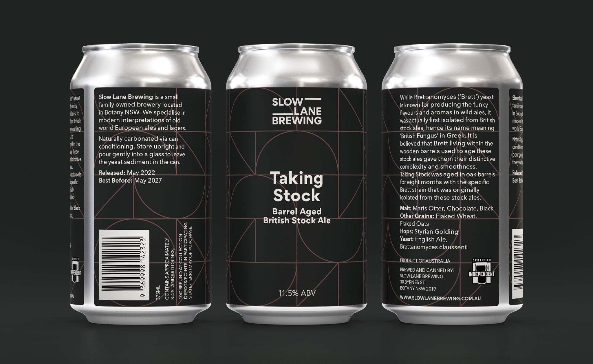 Taking Stock - Barrel Aged British Stock Ale 11.5% – Slow Lane Brewing