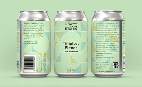 Timeless Pieces - DDH Barrel IPA 6.5%